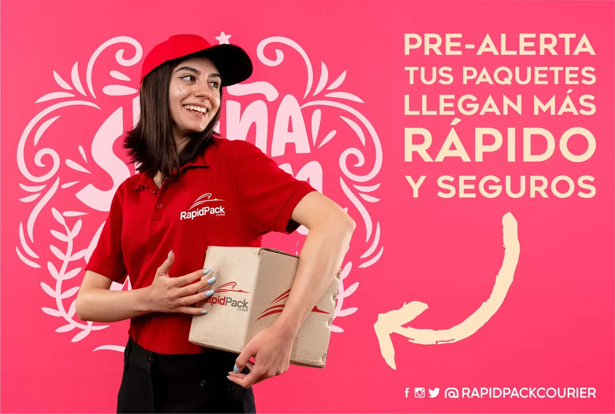 RapidPack Courier: pre-alerta tus paquetes y llegan más rápido