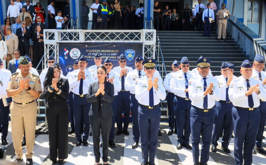 Inicia el recorrido de la antorcha de los IV Juegos Mundiales de Policías, con 31 países confirmados